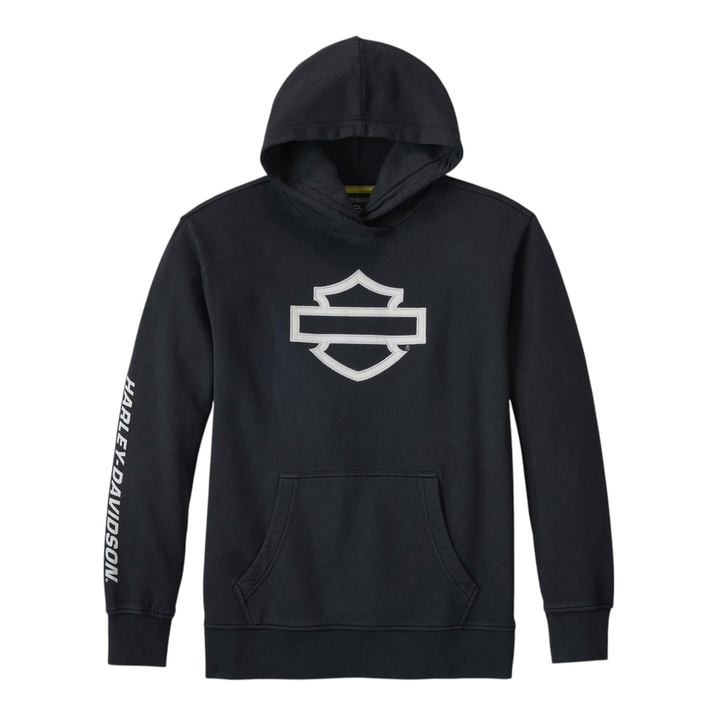 HOODIE-KNIT,BLACK