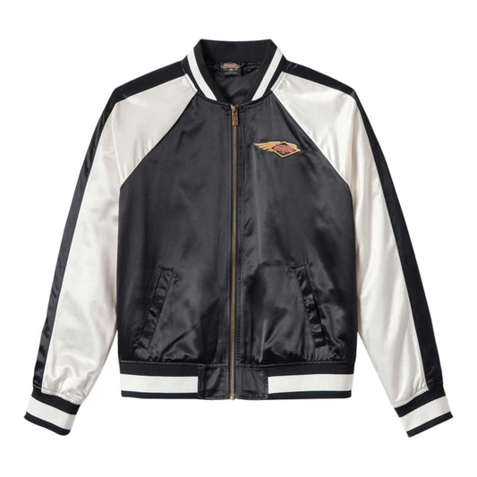 JACKET-120TH,BOMBER,WOVEN,BLACK