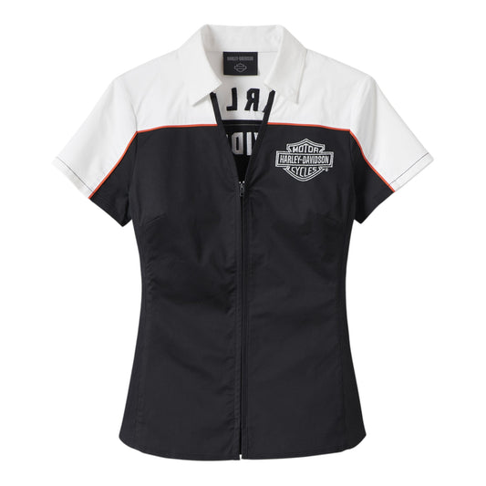 SHIRT-WOVEN,COLORBLOCK