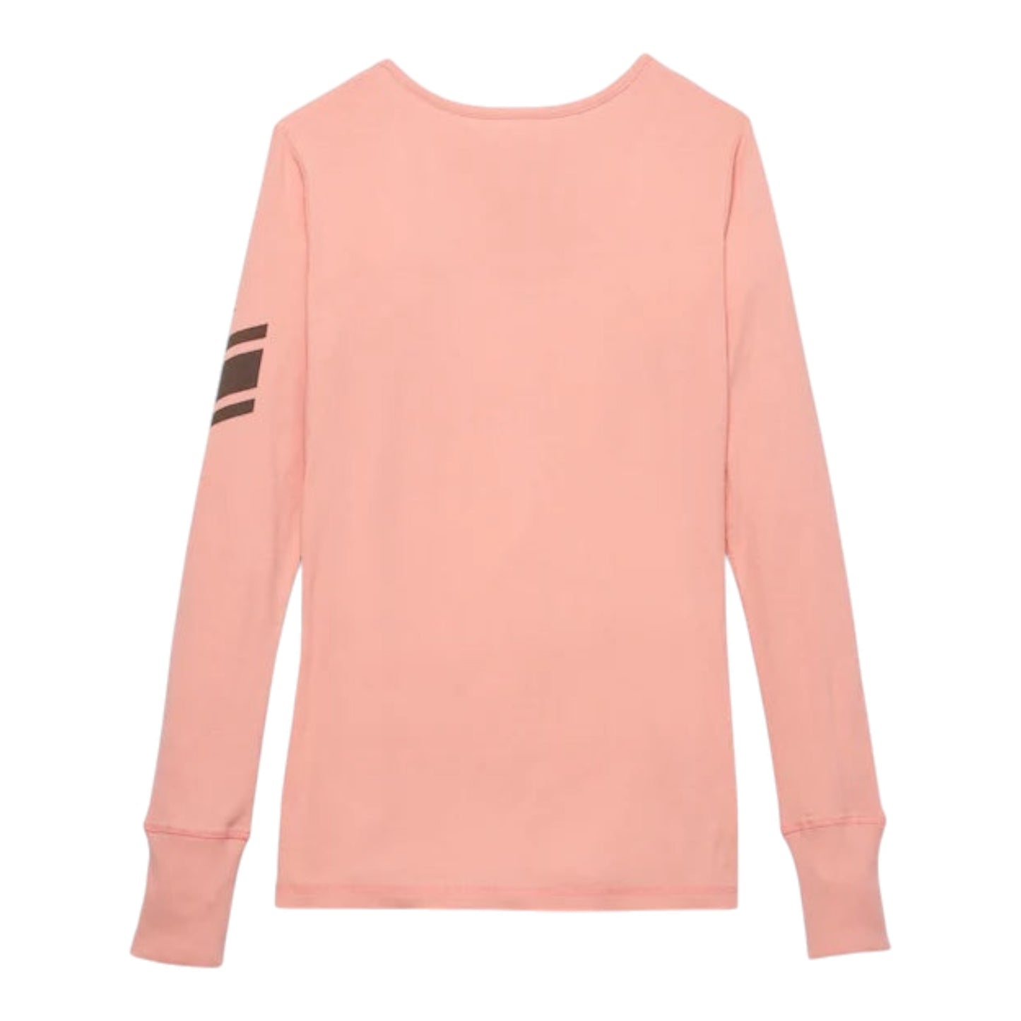 HENLEY-KNIT,PINK