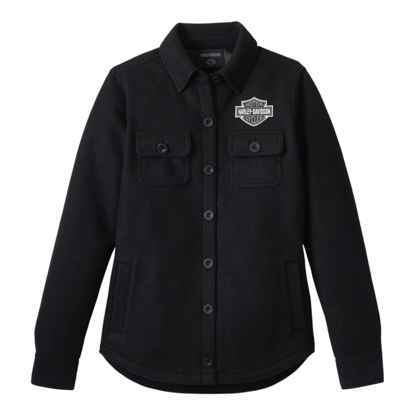 ONWARDS SHIRT JACKET - BLACK