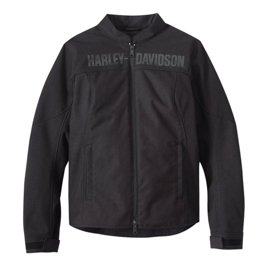 JACKET-BRISA, TEXTILE, LIGHTWEIGHT, BLACK