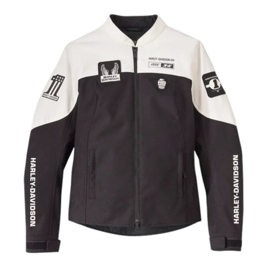 JACKET-BRISA,TEXTILE,BLACK/OFF WHITE