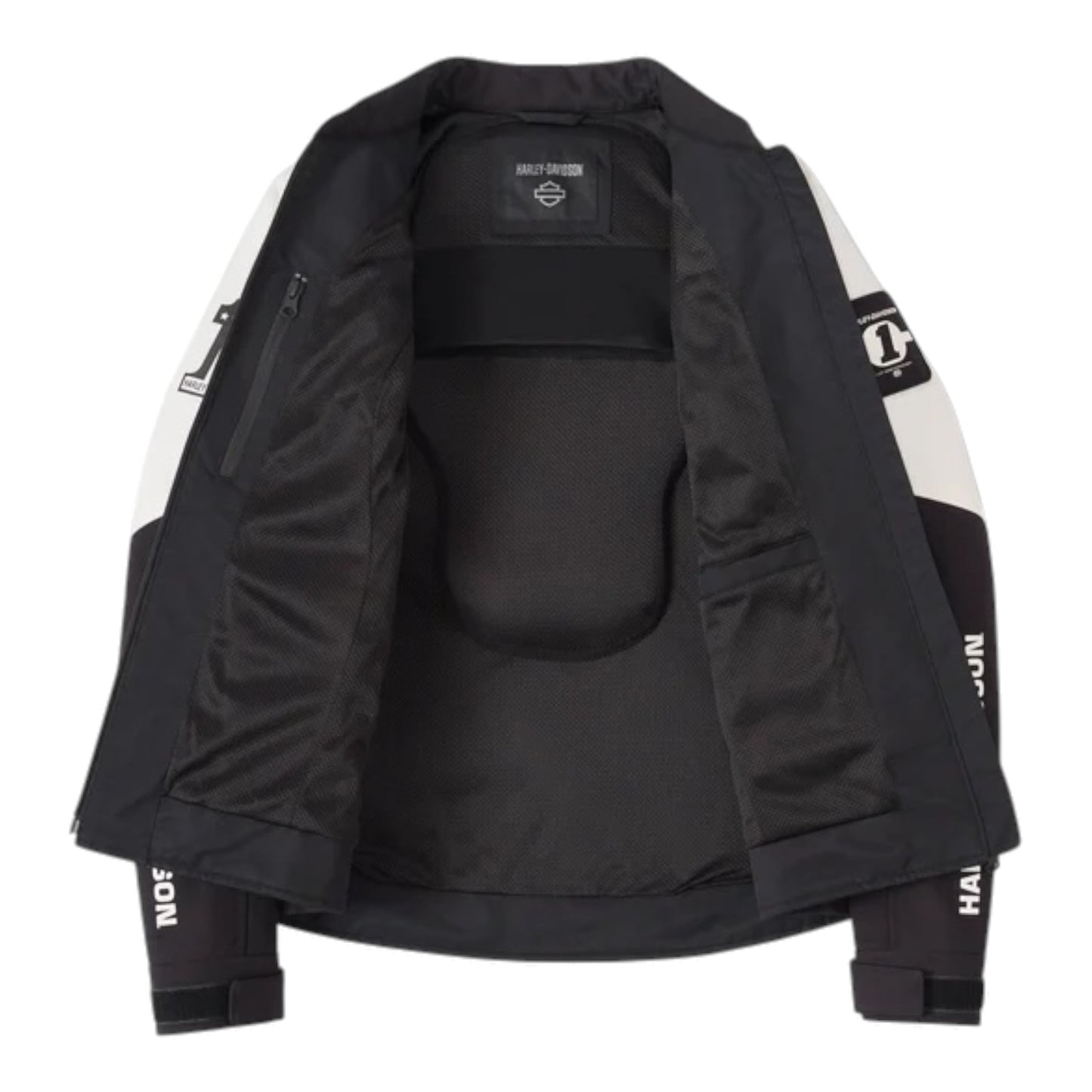 JACKET-BRISA,TEXTILE,BLACK/OFF WHITE