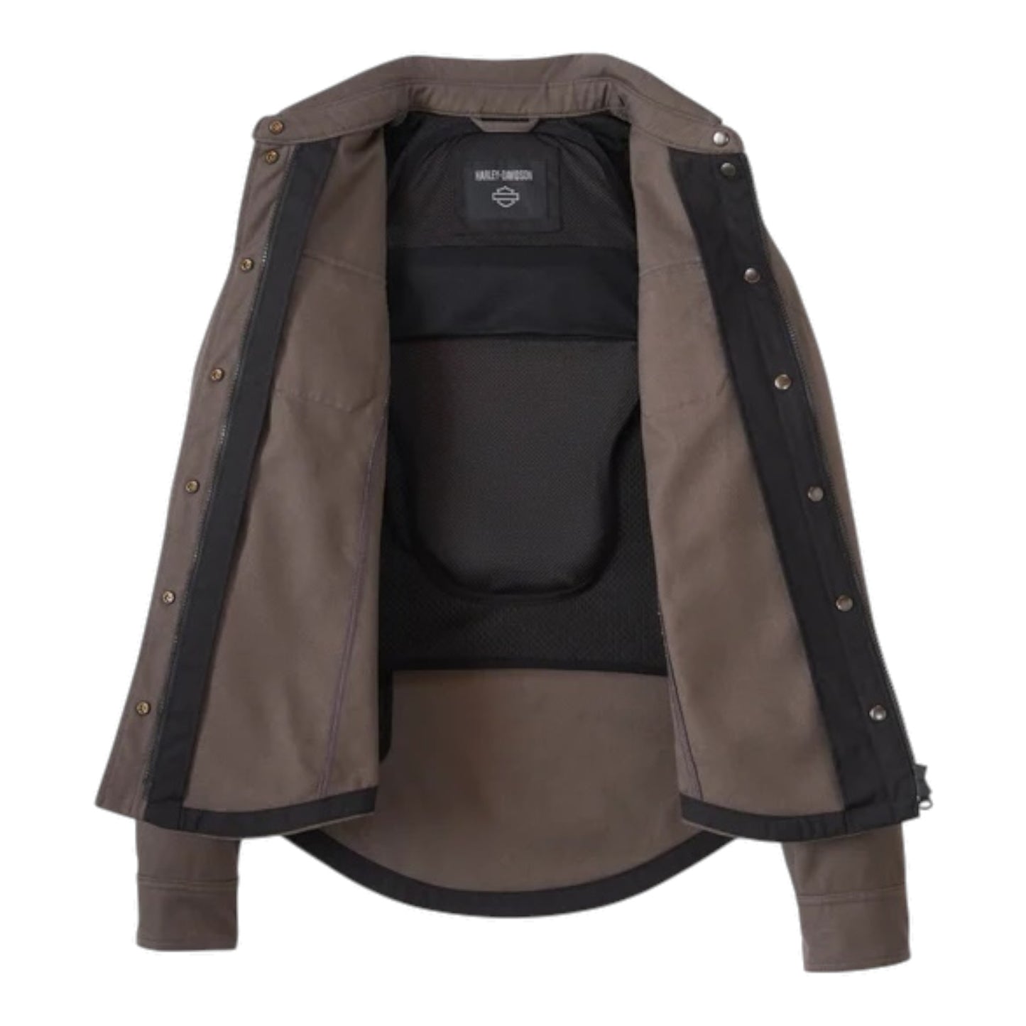 SHIRT JACKET- OPERATIVE, TEXTILE, DARK GREEN