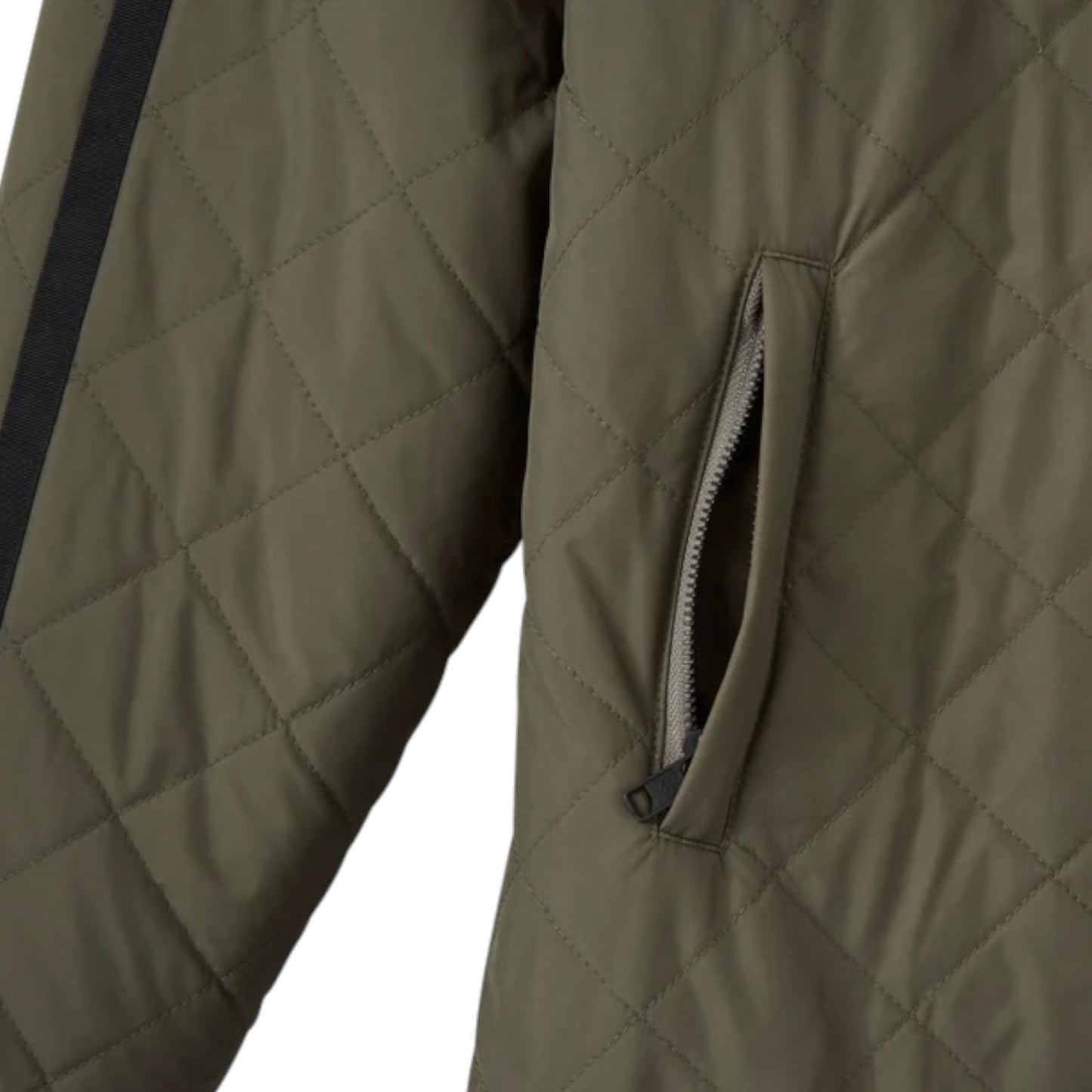 JACKET-WOVEN/KNIT,REVERSIBLE,GREEN/BLACK