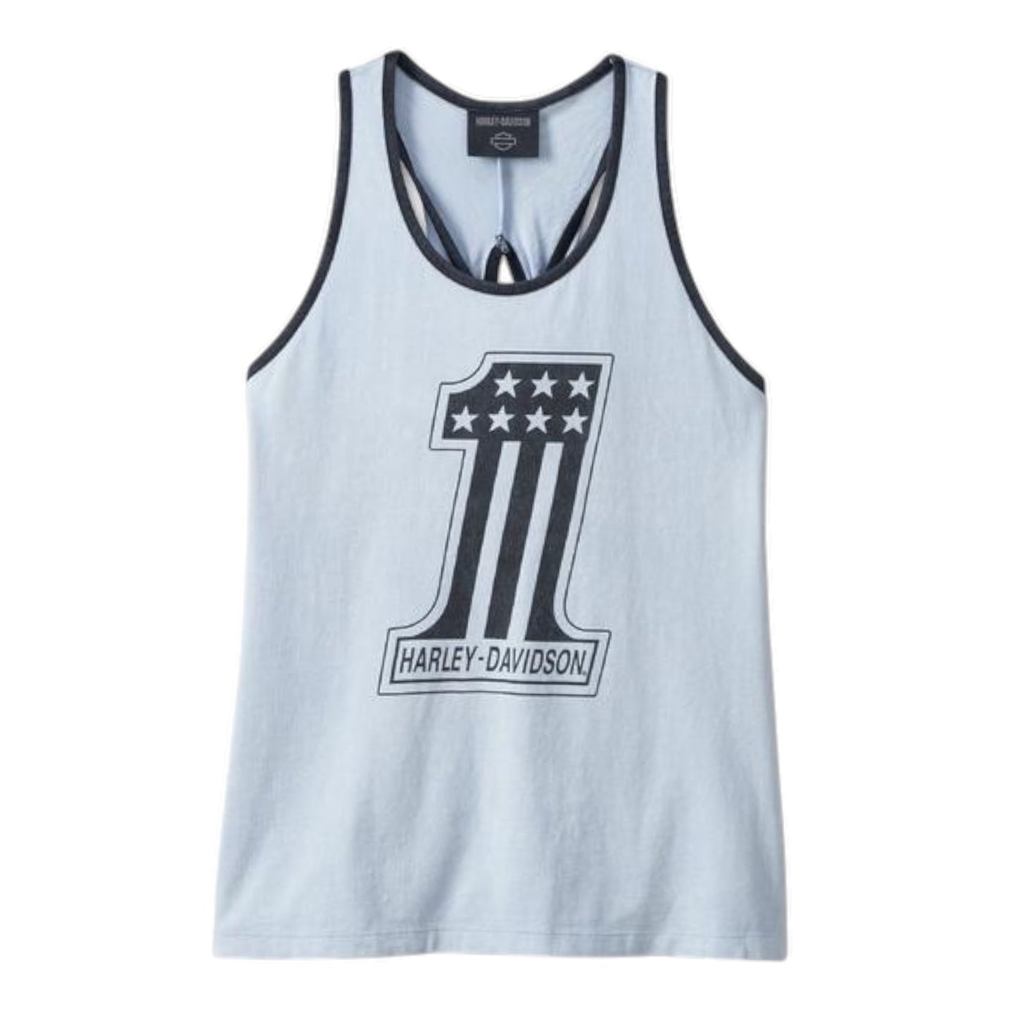 TANK-KNIT,BLUE #1