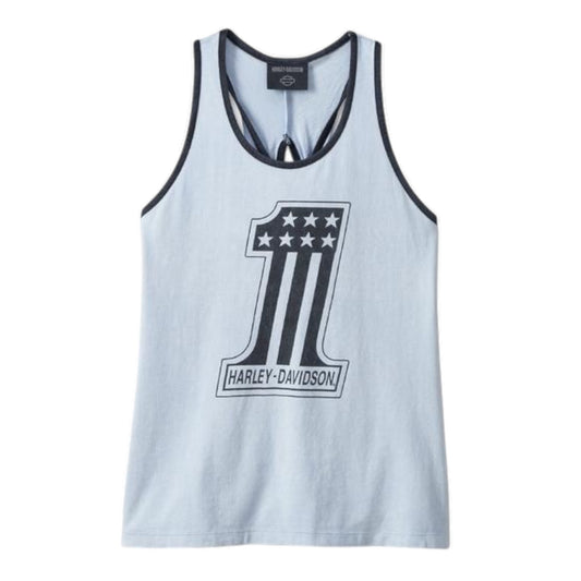 TANK-KNIT,BLUE #1