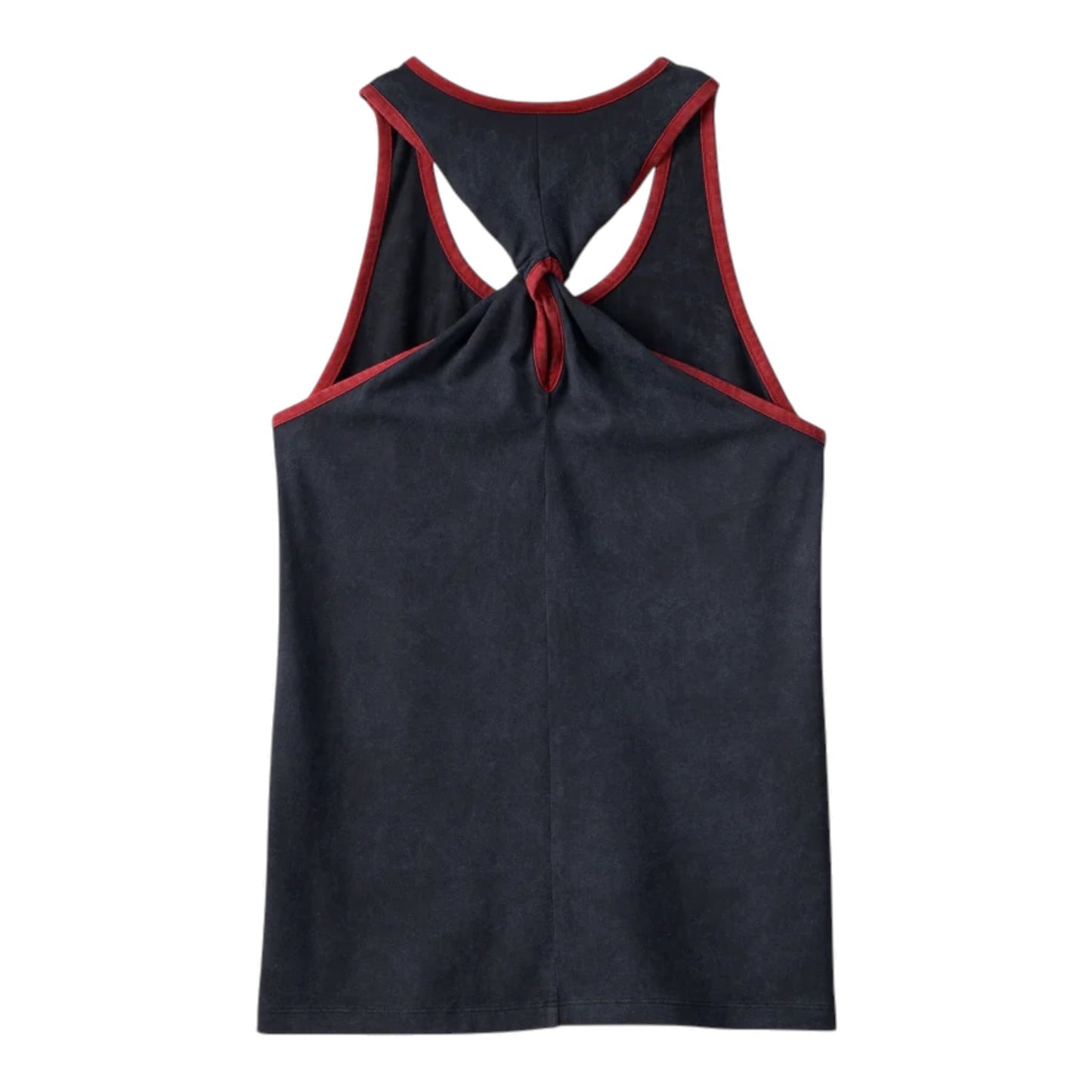NATIONAL ANTHEM TWIST BACK TANK - BLACK