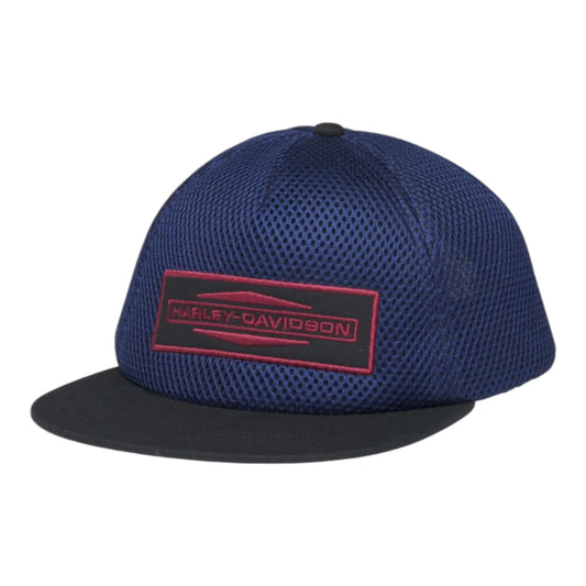 MEN'S DIRT TRACK SNAPBACK CAP, BLUE