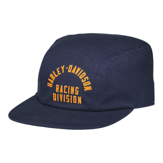 MEN'S RACING CAP, BLUE/YELLOW