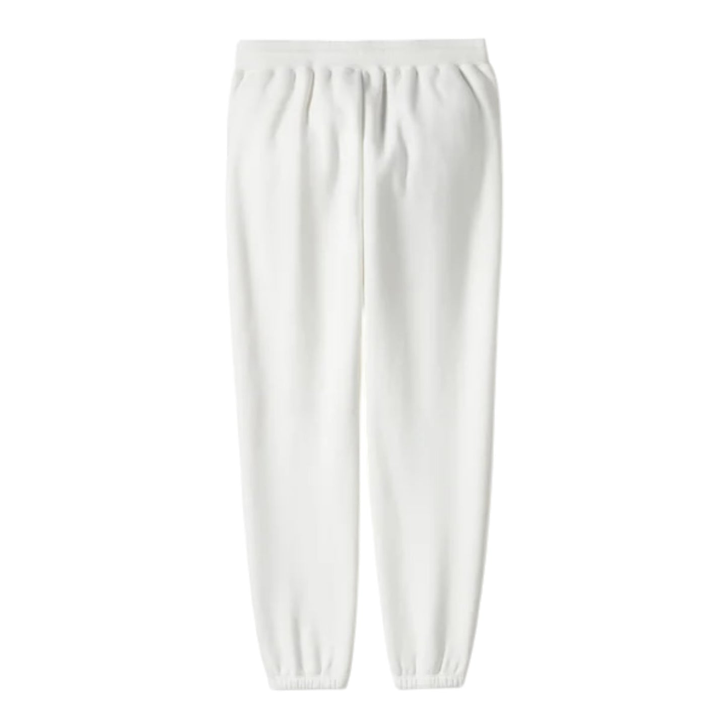 ESSENTIAL BLING FLEECE JOGGERS - WHITE