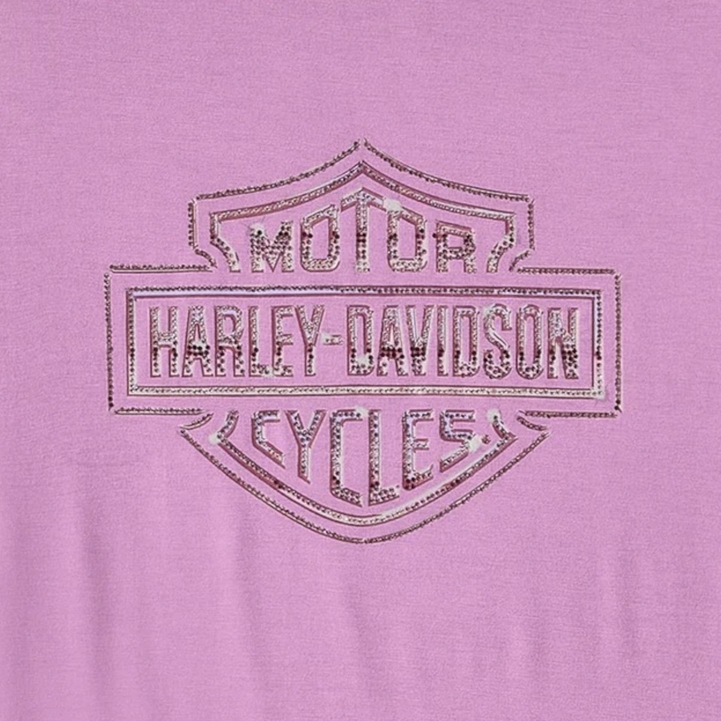 ESSENTIAL BLING CREW NECK TEE - LIGHT PURPLE