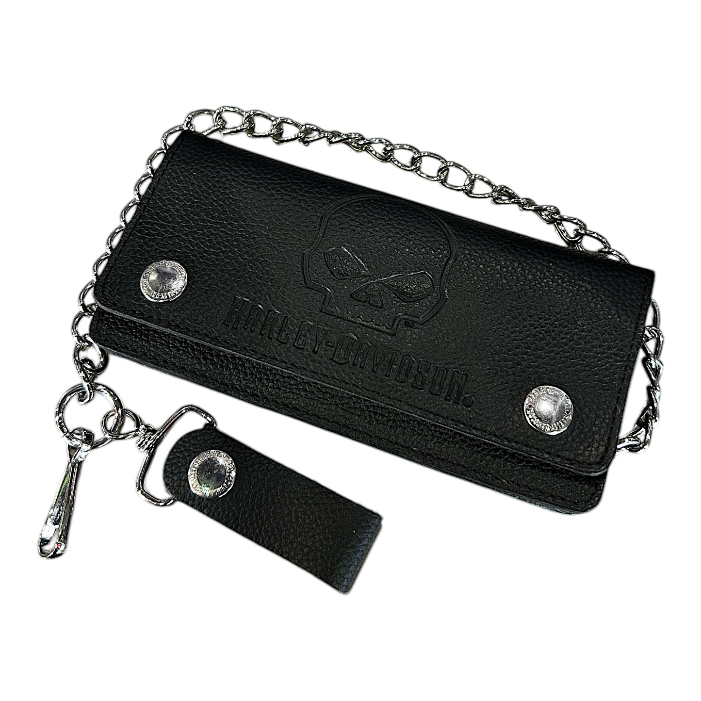 SKULL EMBOSSED TRUCKER TALL