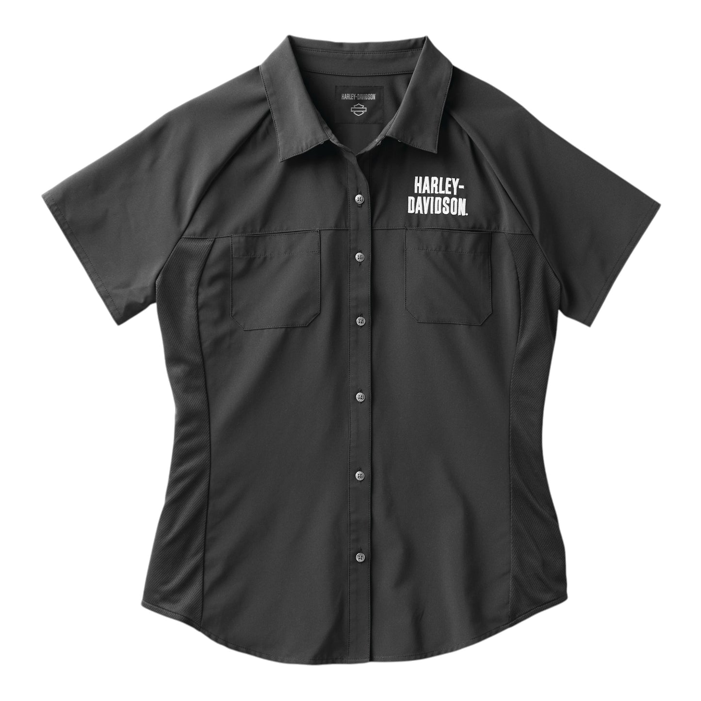 WOMEN'S PIVOT PERFORMANCE SHIRT WITH COOLCORE TECHNOLOGY - BLACK