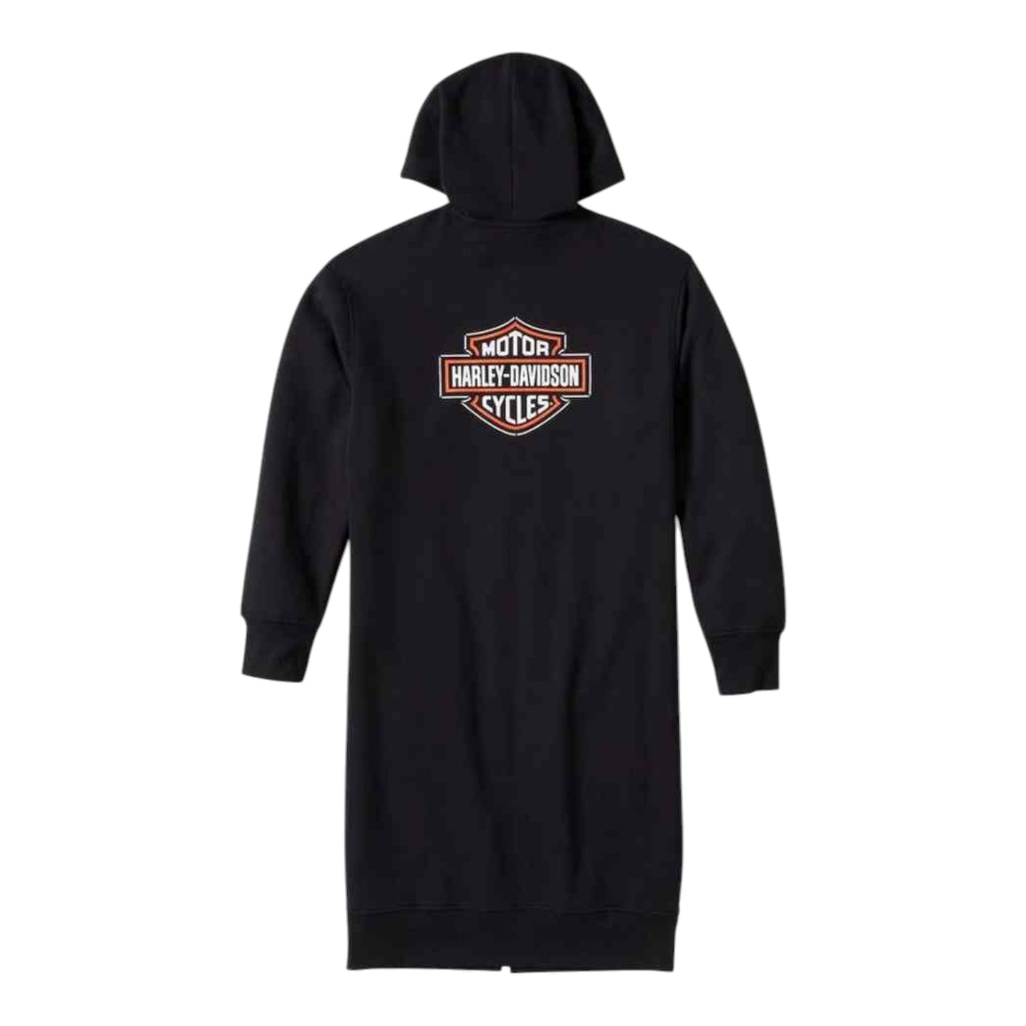 ESSENTIAL FLEECE FULL ZIP DUSTER - BLACK