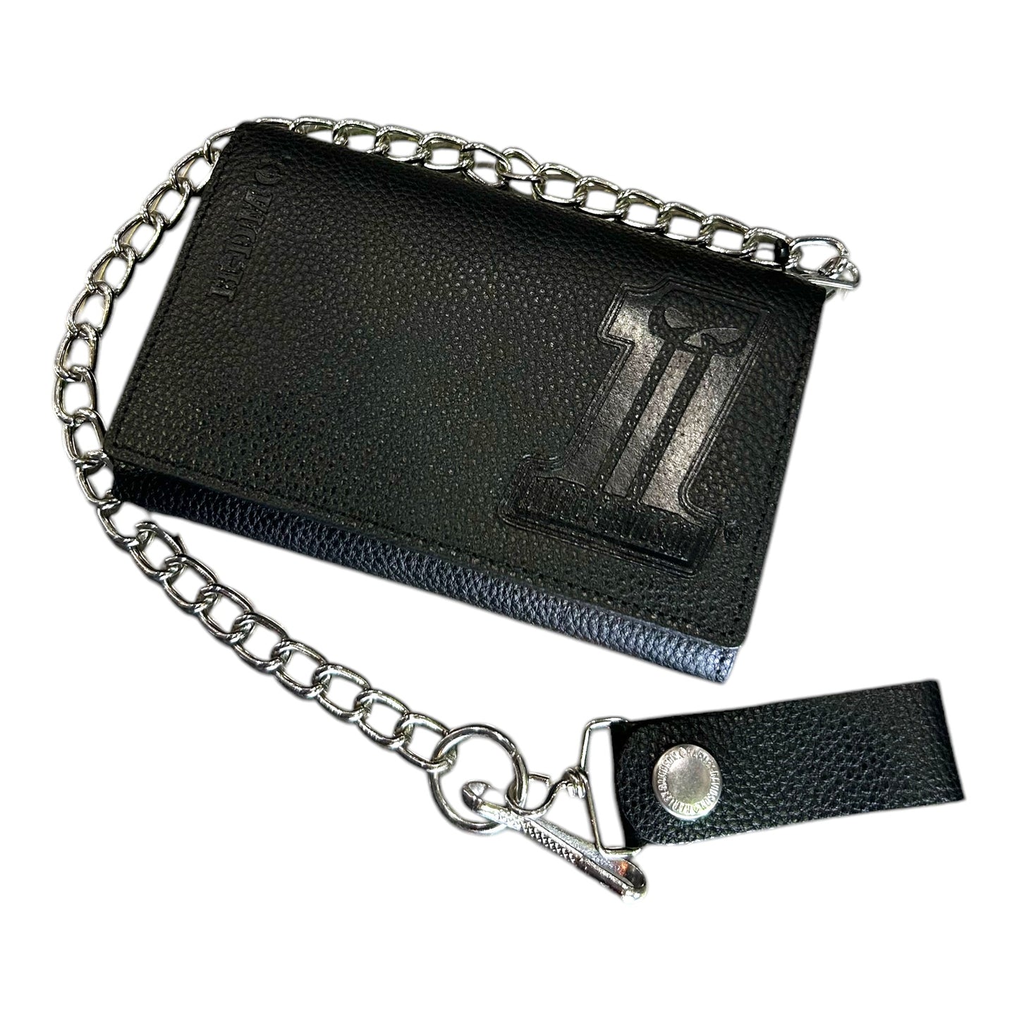 #1 EMBOSSED TRUCKER TRIFOLD