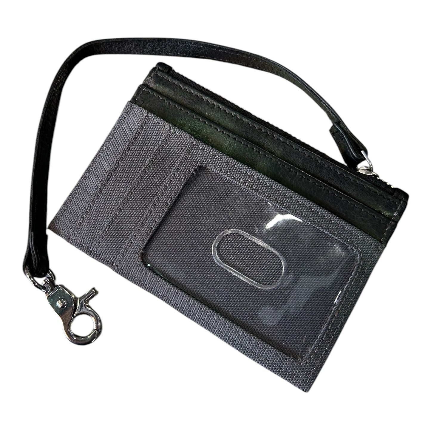 H-D OIL CAN CARD CASE - GREY