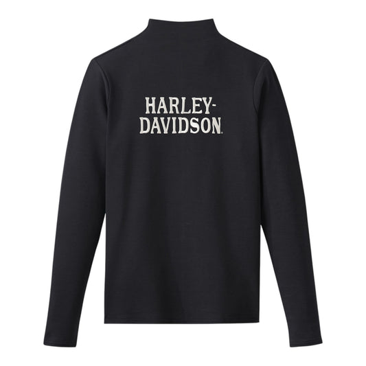 WOMEN'S SUPERSTAR MILWAUKEE MOCKNECK - BLACK