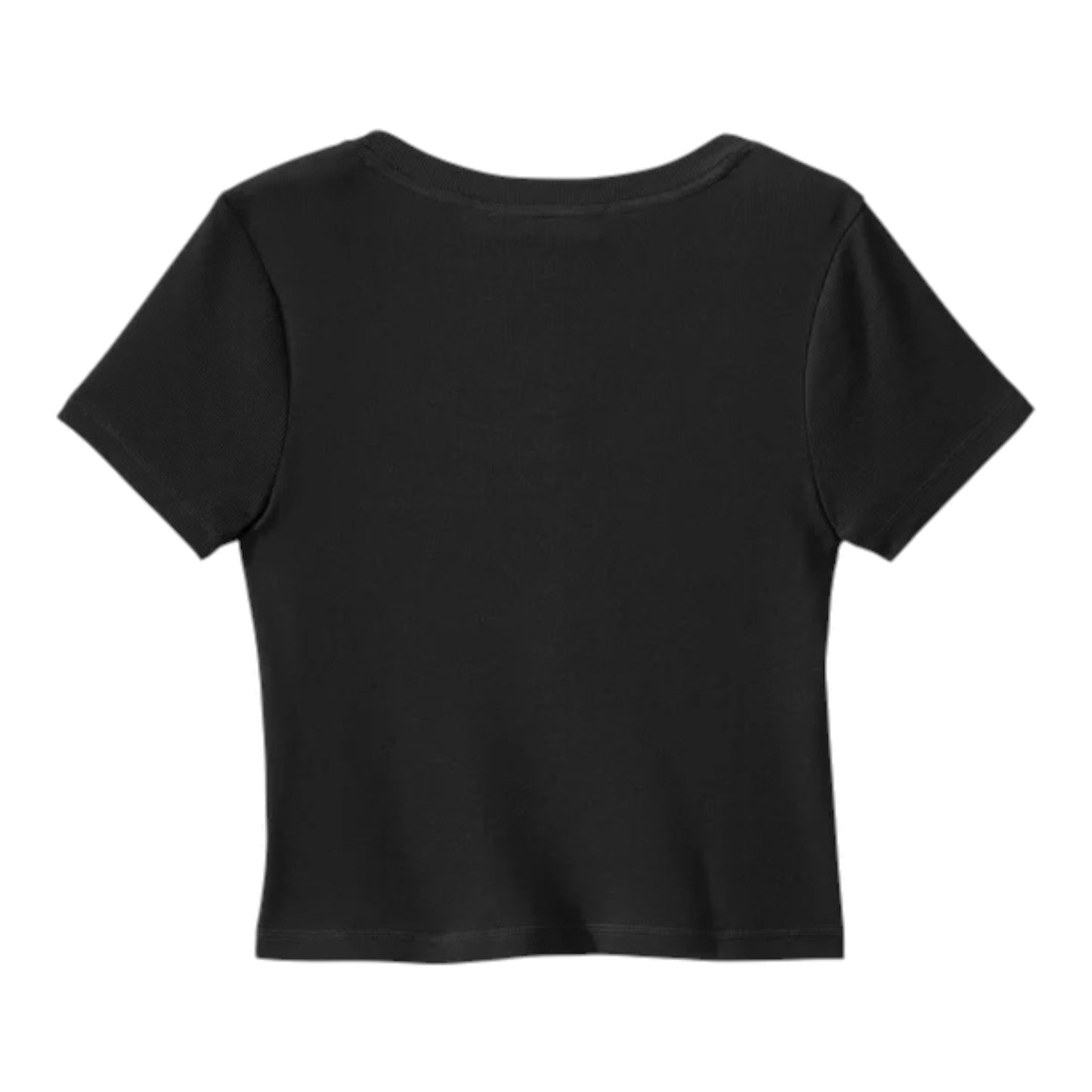 WOMEN'S HARLEY-DAVIDSON RIBBED TEE - BLACK