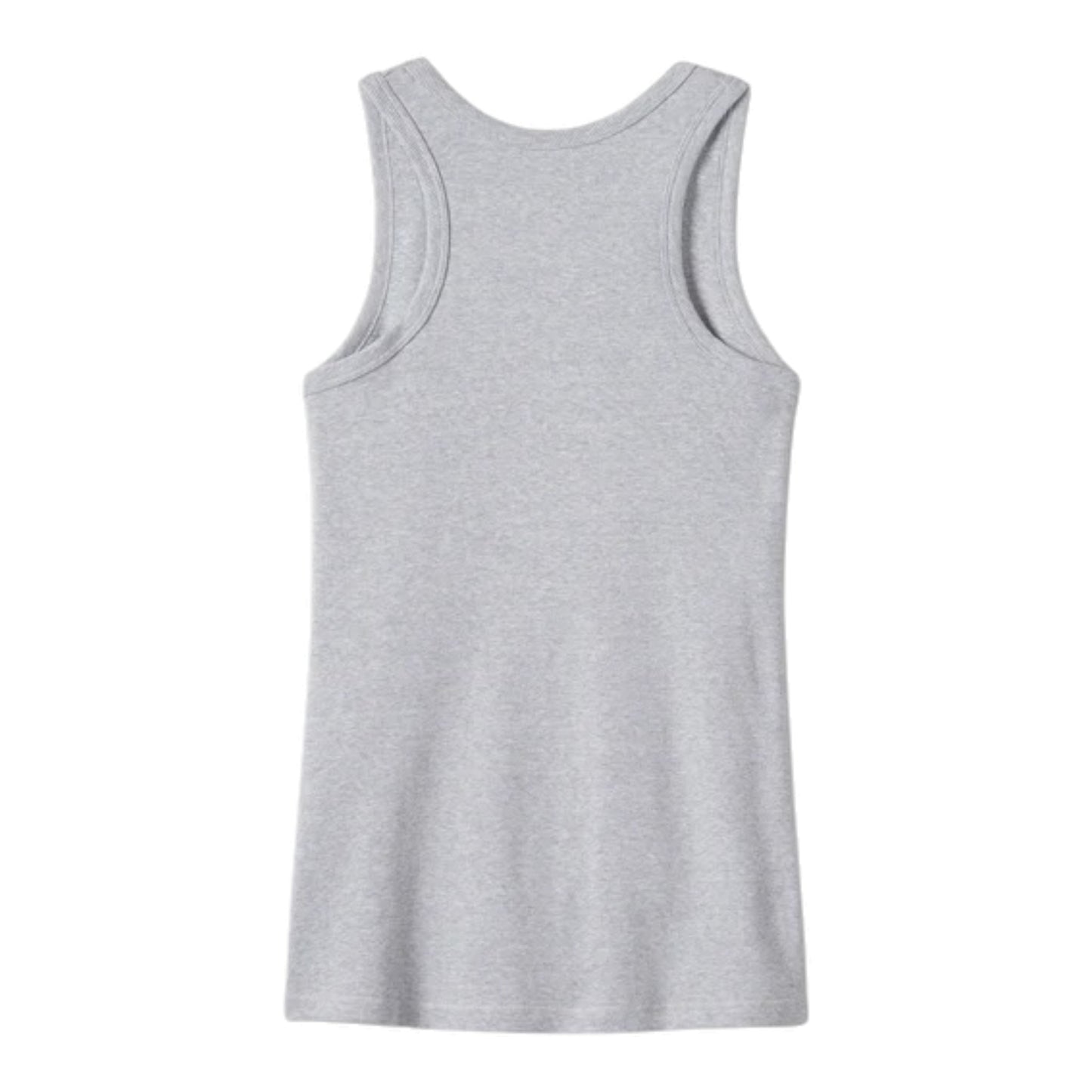 WOMEN'S BAR & SHIELD TANK TOP - LIGHT GREY