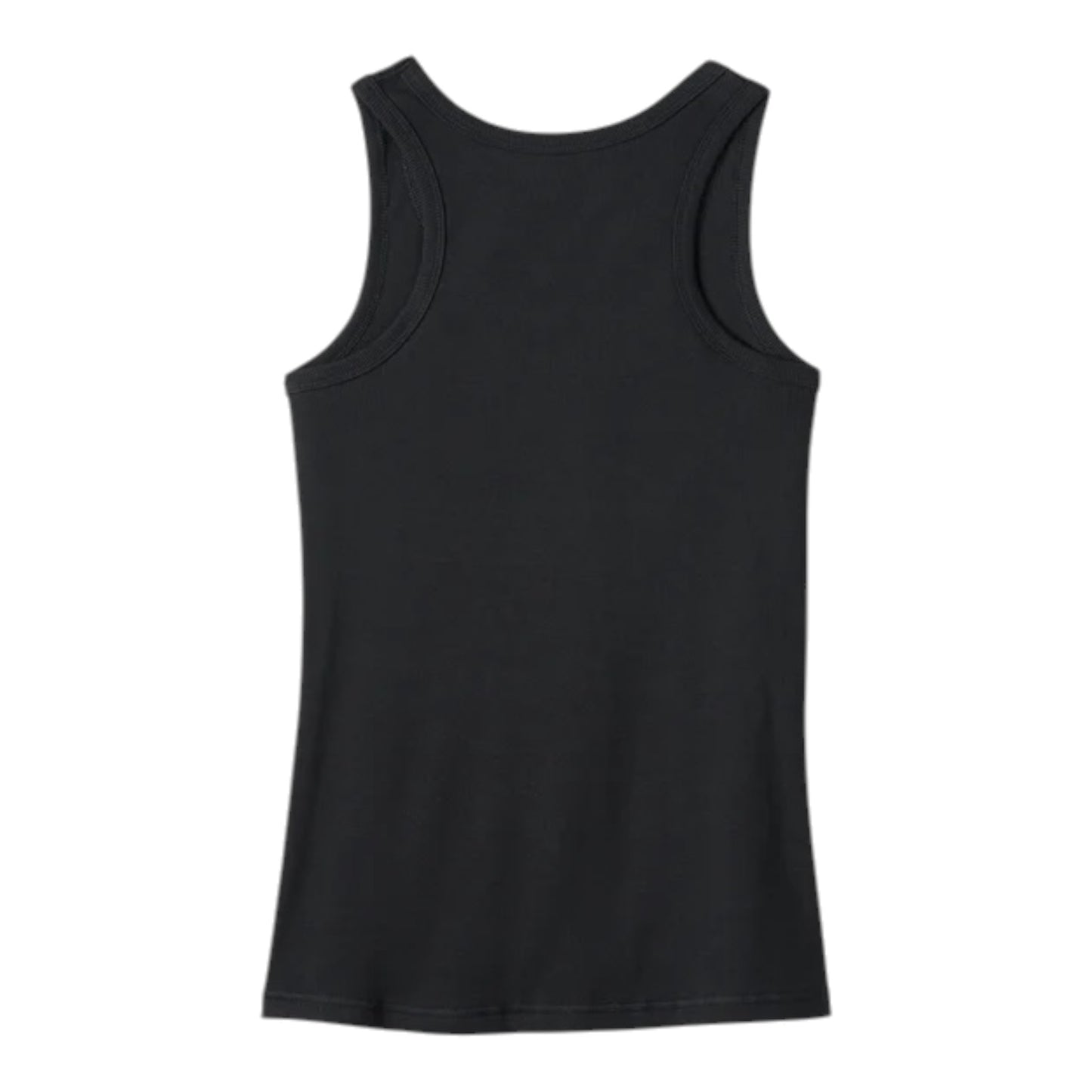WOMEN'S BAR & SHIELD TANK TOP - BLACK