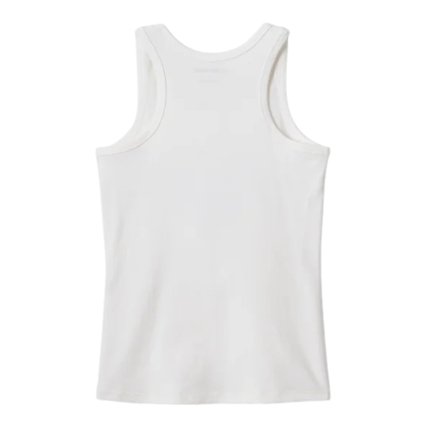 WOMEN'S BAR & SHIELD TANK TOP - WHITE