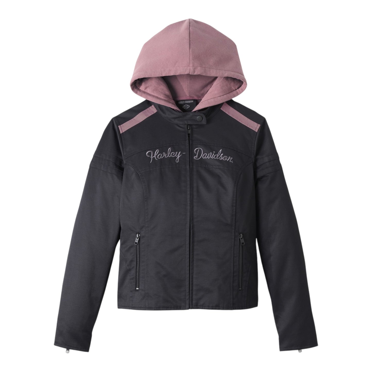 MISS ENTHUSIAST 3-IN-1 JACKET - BLACK/ORCHID