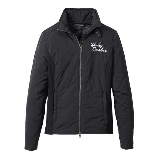MILWAUKEE QUILTED JACKET - BLACK