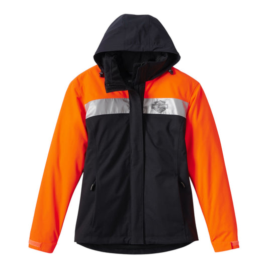 WOMEN'S FULL SPEED 2 WATERPROOF RAINWEAR JACKET - ORANGE
