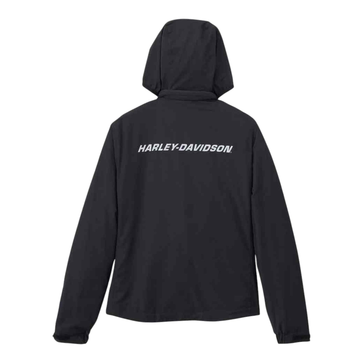 WOMEN'S H-D FLEX LAYERING SYSTEM HOODED MID LAYER - BLACK