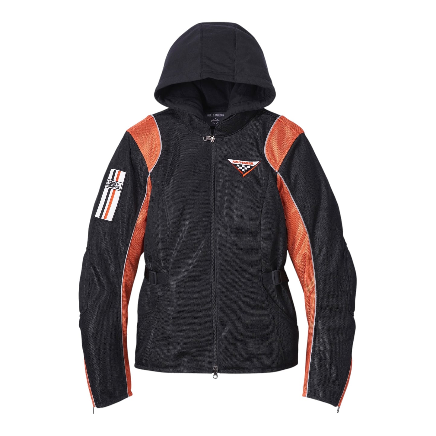 CORA MESH 2.0 RIDING 3-IN1 JACKET - BLACK/ORANGE
