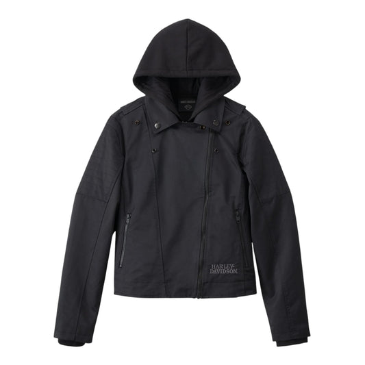 H-D WILLIE G SKULL 3-IN1 JACKET - BLACK