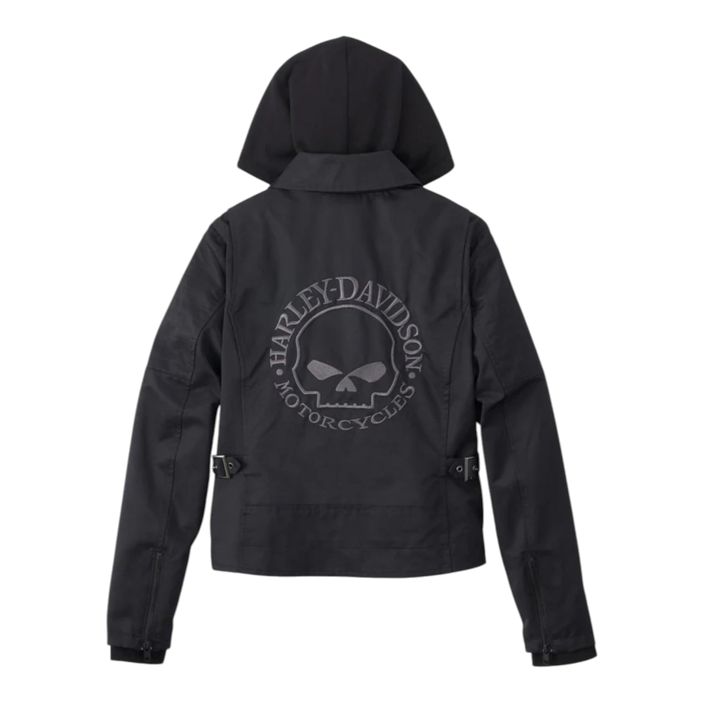 H-D WILLIE G SKULL 3-IN1 JACKET - BLACK