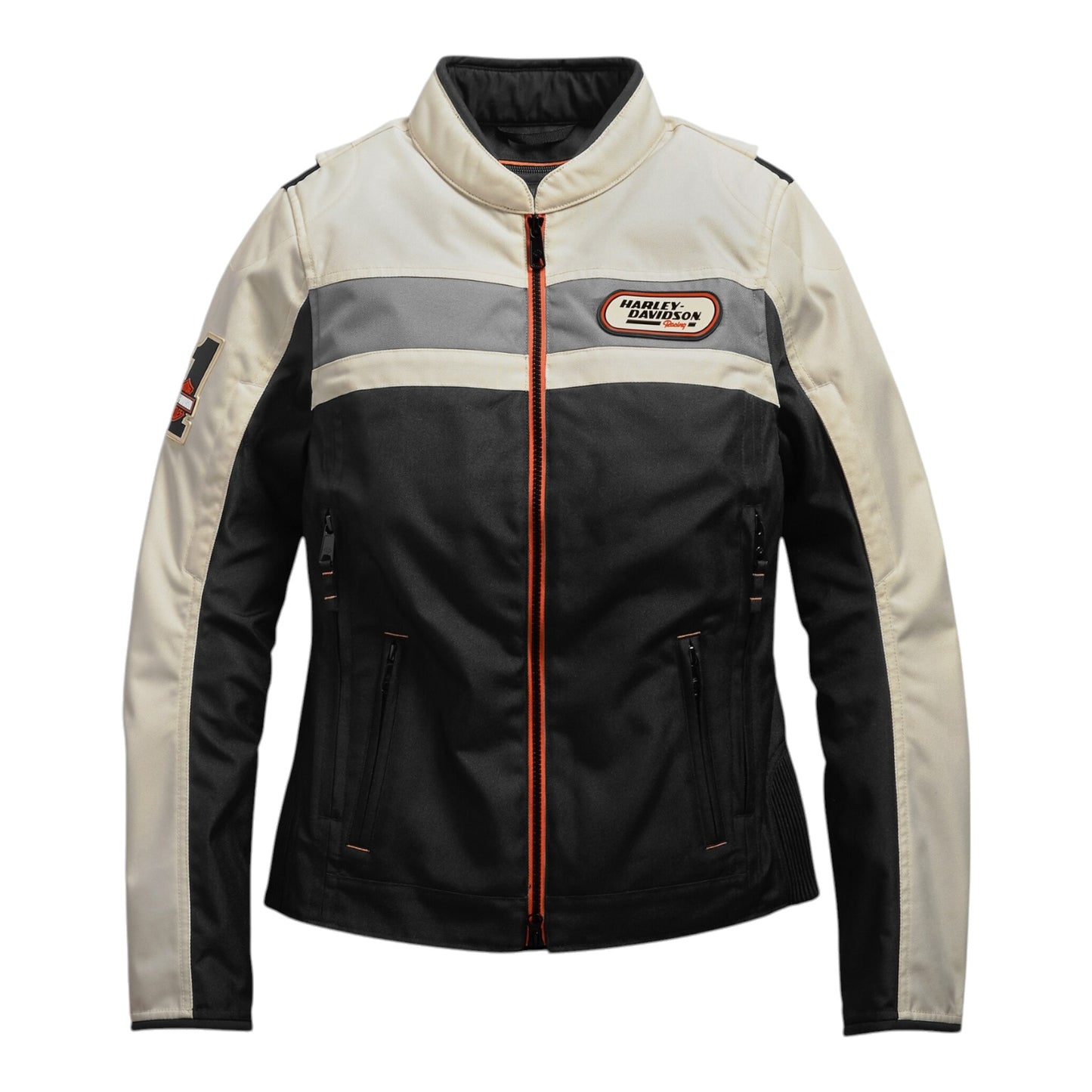 WOMEN'S FENNIMORE RIDING JACKET - BLACK/OFF WHITE