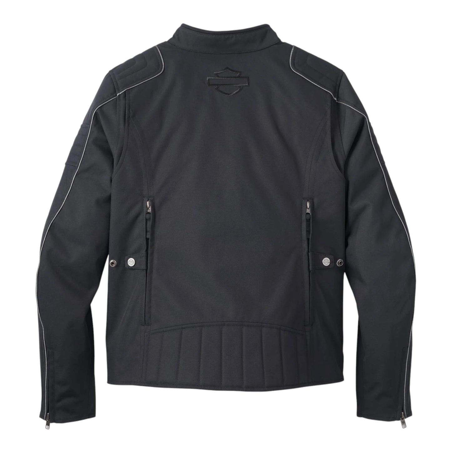 HYBRID TRIPLE VENT SYSTEM RIDING JACKET - BLACK