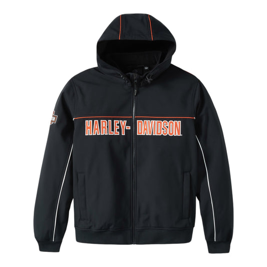 IDYLL WINDPROOF SOFT SHELL JACKET - BLACK