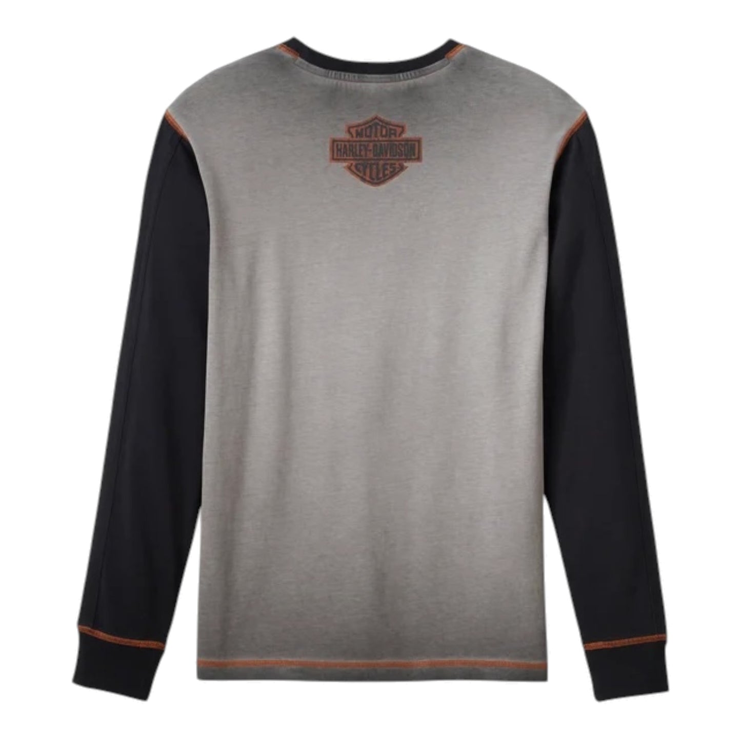 MEN'S IRON BAR & SHIELD LONG SLEEVE TEE - COLORBLOCK