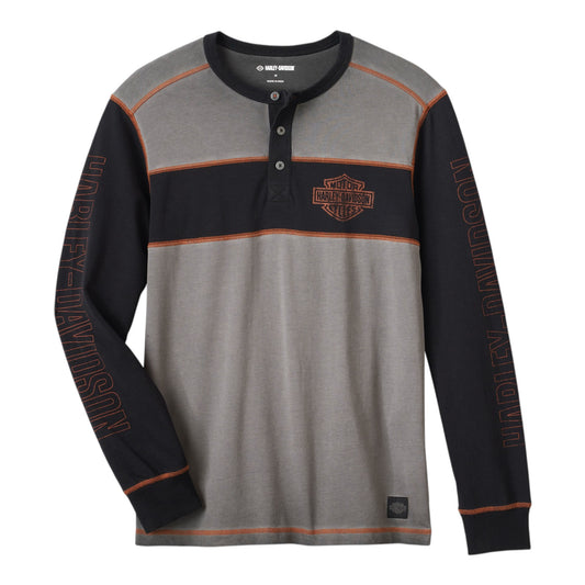 MEN'S IRON BAR HENLEY - COLORBLOCK