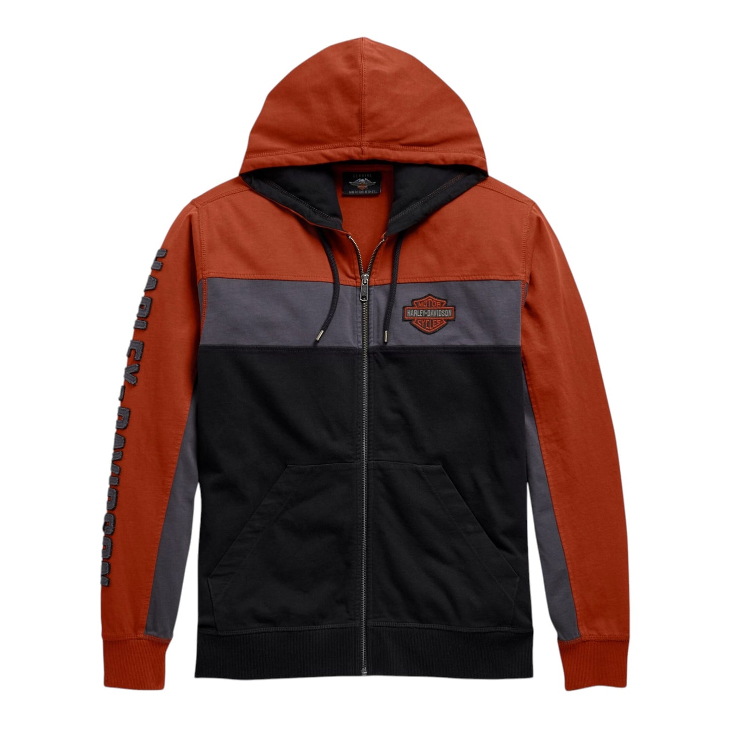 COPPERBLOCK B&S PATCH ZIP-UP HOODIE - COLORBLOCK