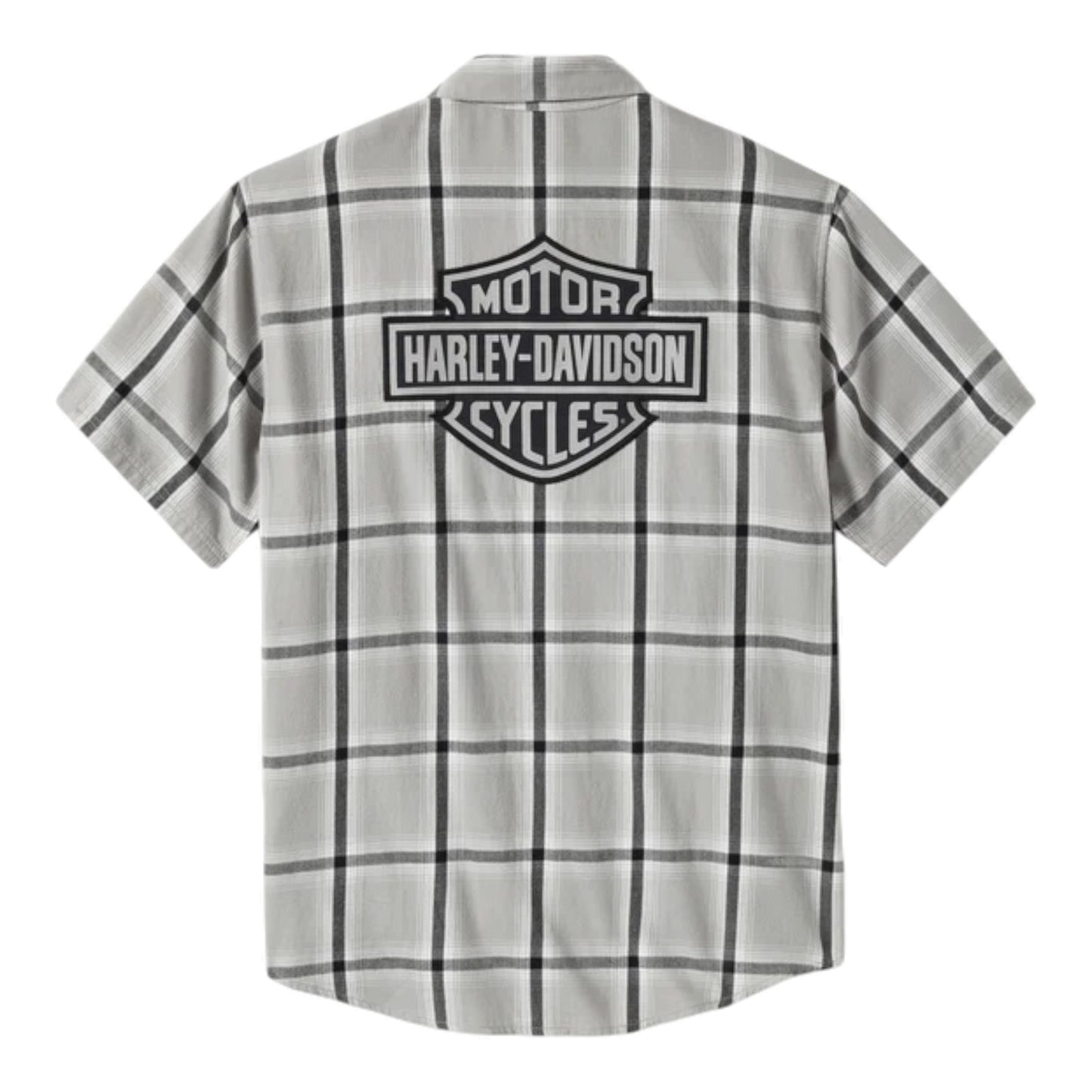 BAR & SHIELD STAPLE SHORT SLEEVE SHIRT - LIGHT GREY