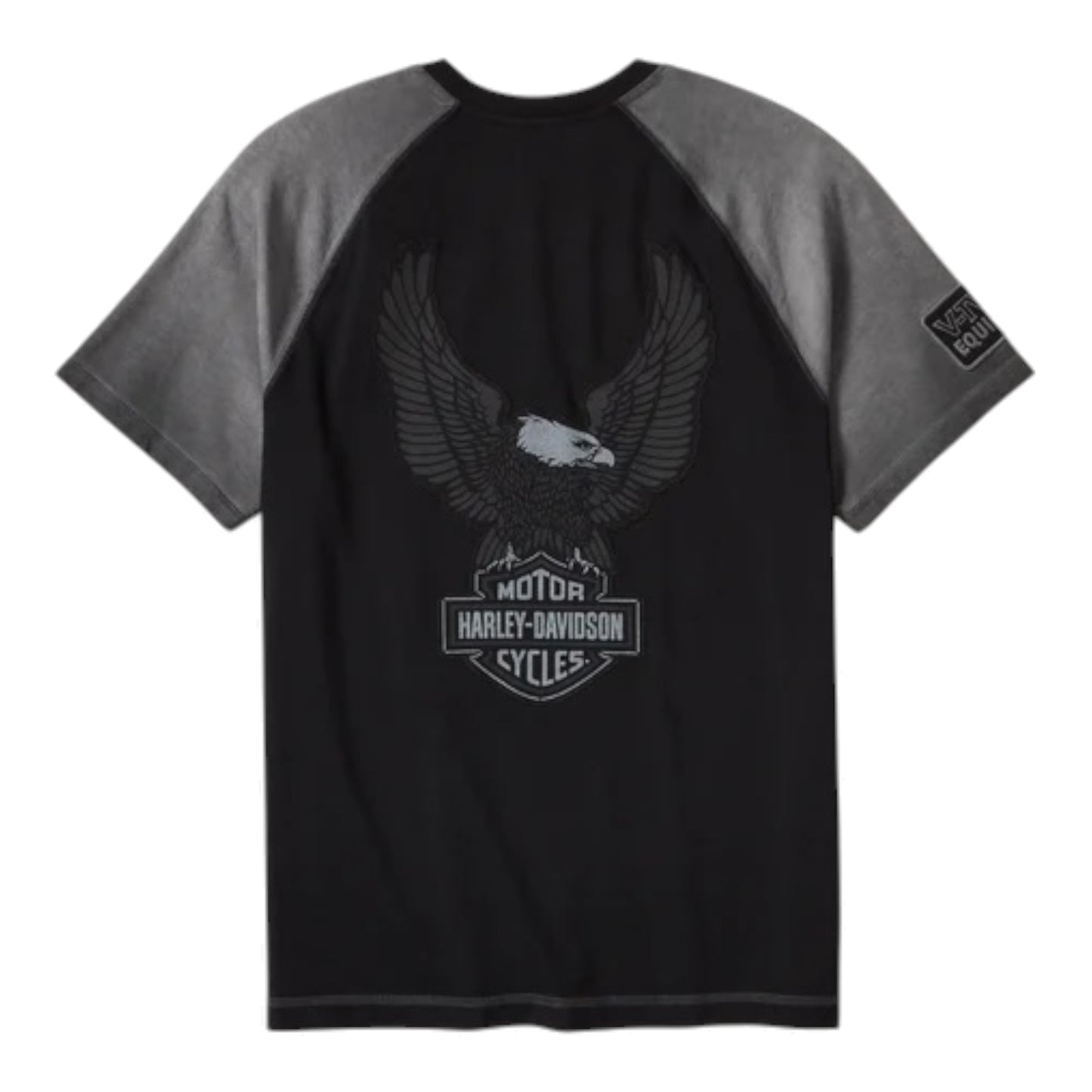 IRON BOND 2 SHORT SLEEVE TEE - COLORBLOCK BLACK/GREY