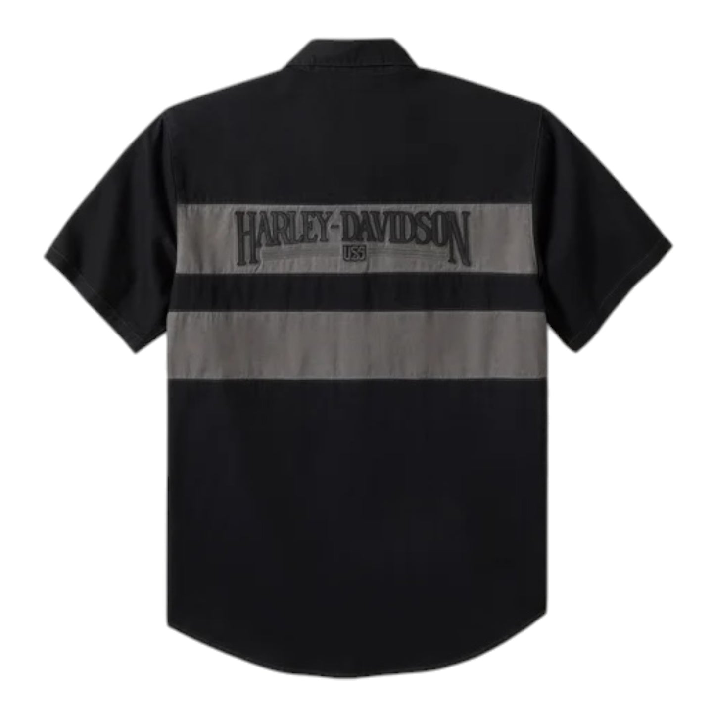 IRON BOND 2 SHORT SLEEVE SHIRT - COLORBLOCK BLACK/GREY