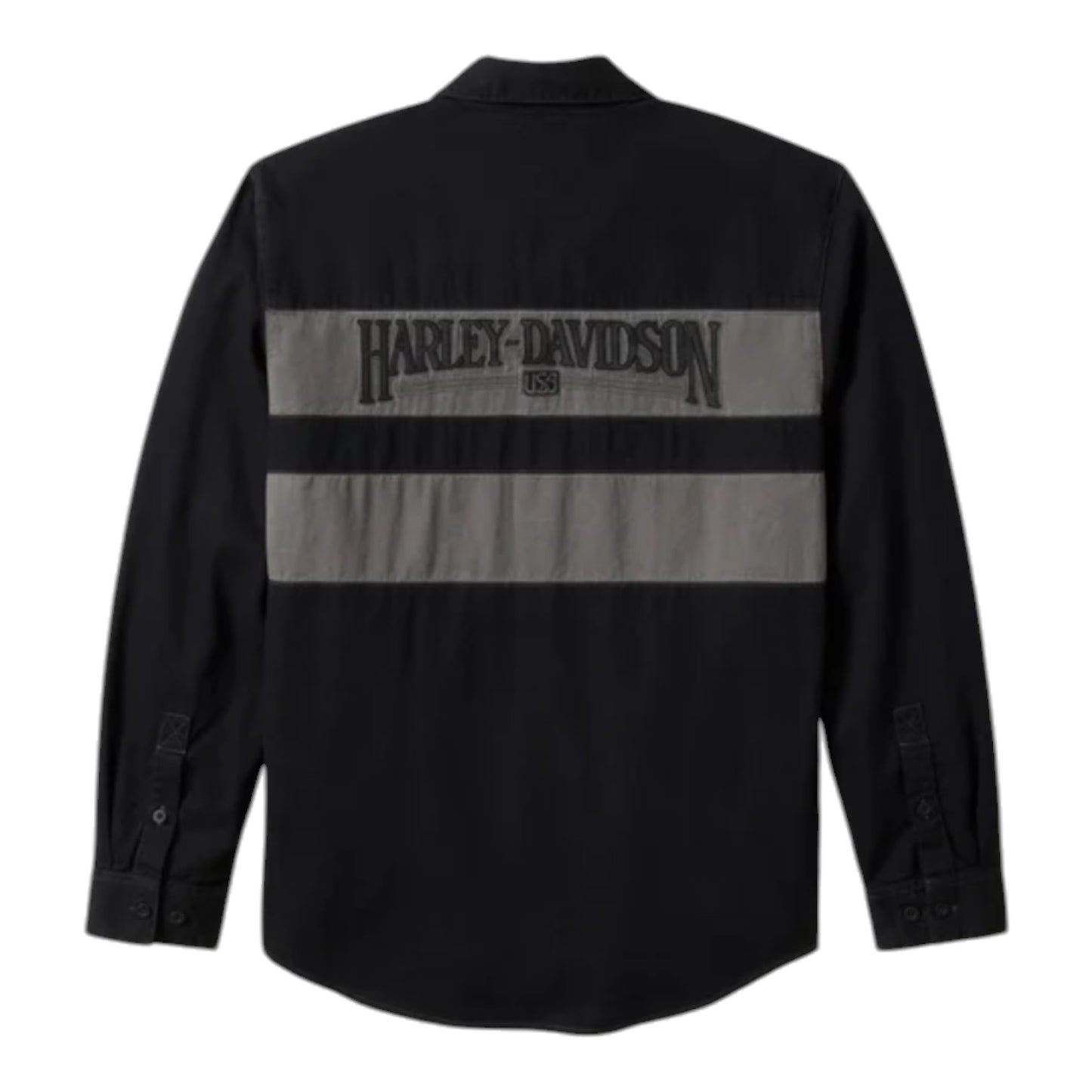 IRON BOND 2 LONG SLEEVE SHIRT - COLORBLOCK BLACK/DARK GREY