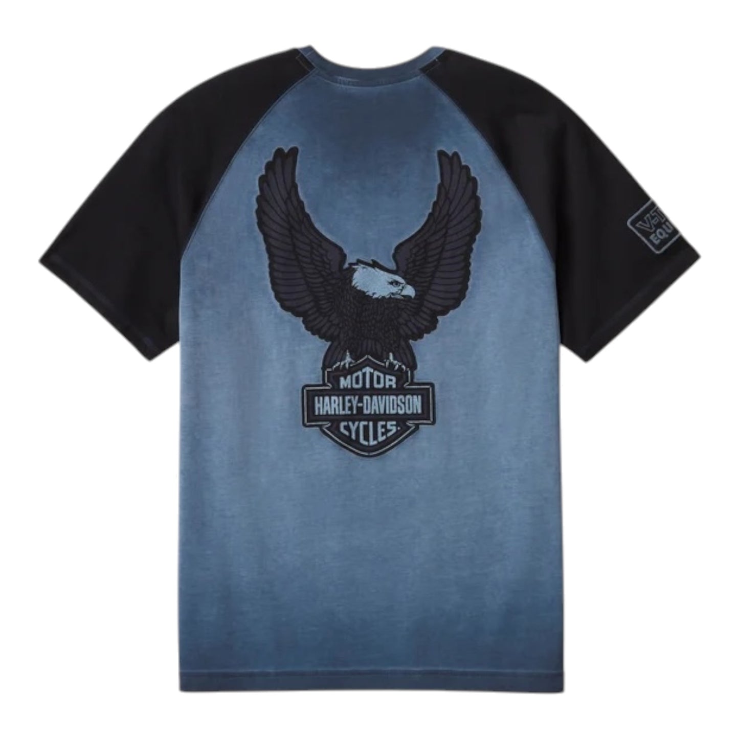 IRON BOND 2 SHORT SLEEVE TEE - COLORBLOCK BLUE/BLACK