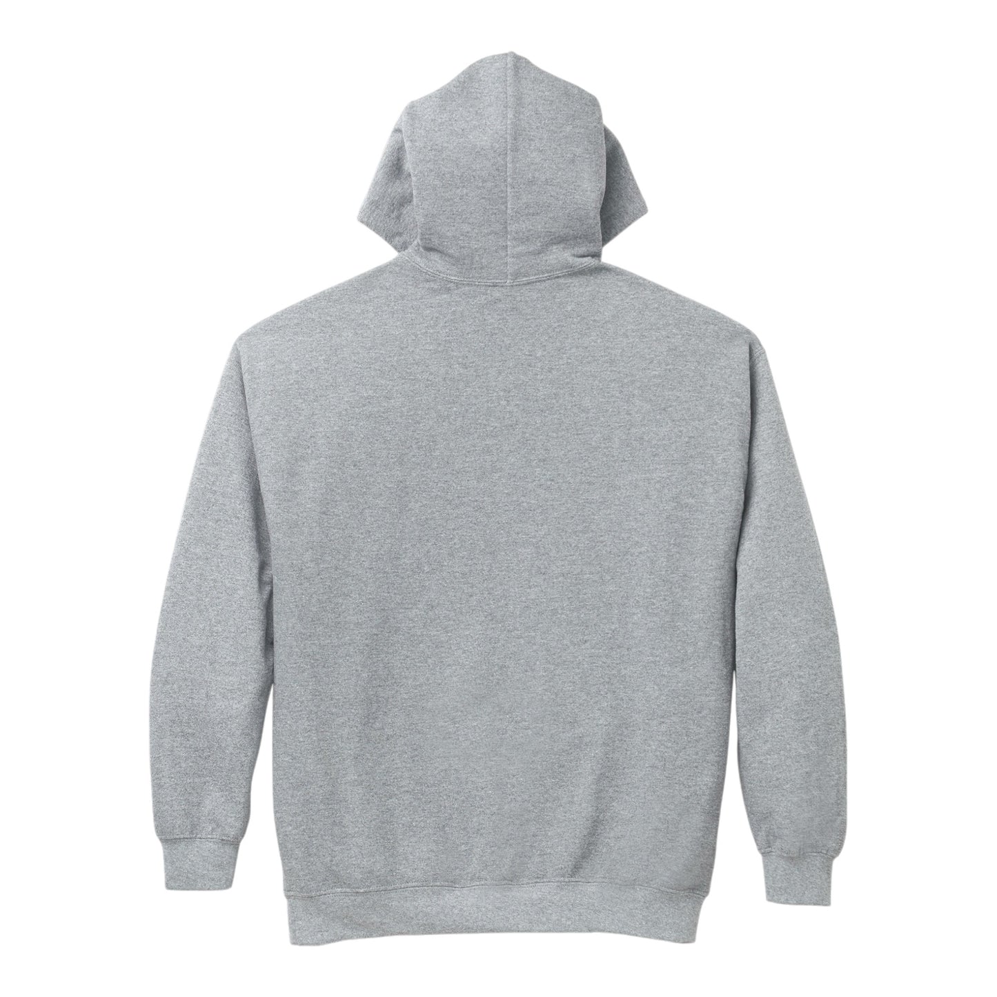 MEN'S SKULL GRAPHIC HOODIE - HEATHER GREY