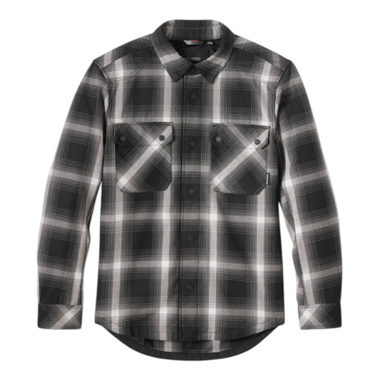 H-D OPERATIVE 2.0 RIDING SHIRT JACKET - BLACK PLAID
