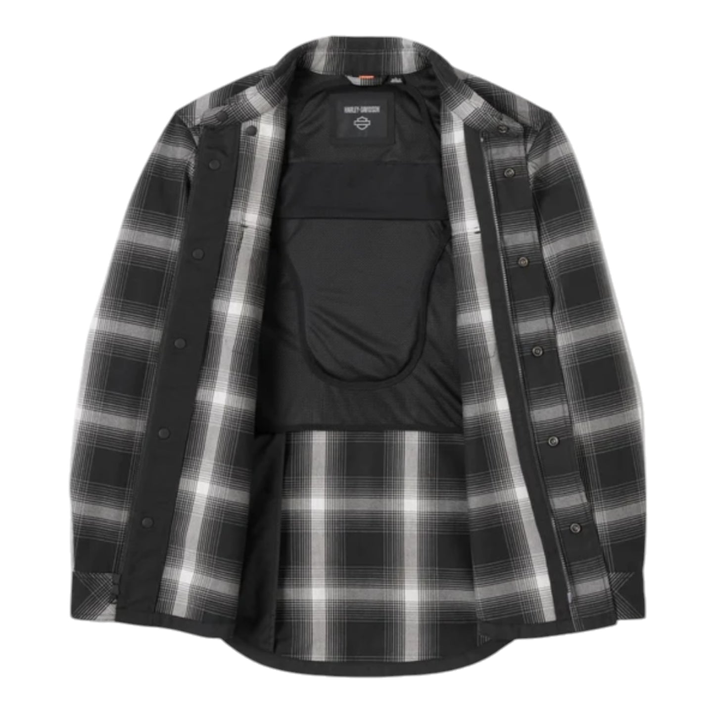 H-D OPERATIVE 2.0 RIDING SHIRT JACKET - BLACK PLAID