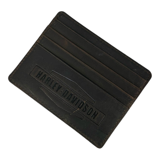 CRAZY HORSE FRONT POCKET WALLET BROWN