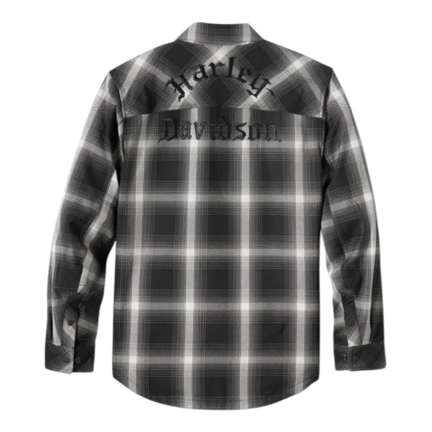 H-D OPERATIVE 2.0 RIDING SHIRT JACKET - BLACK PLAID